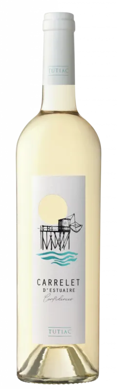 photo du vin Carrelet Confidences, Aop Bordeaux, Blanc, 2024