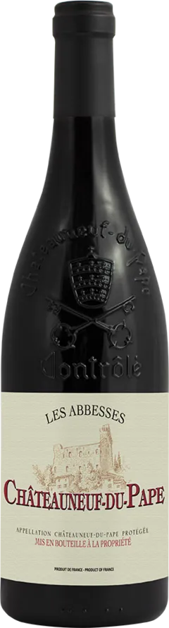 photo du vin les Abbesses Aop Châteauneuf du Pape