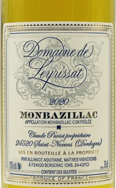 image du vin Domaine de Leyrissat