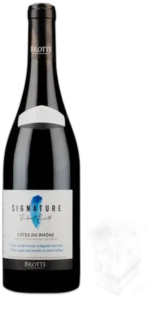 photo du vin Signature Thibault Brotte Côtes-du-Rhône Rouge 2024