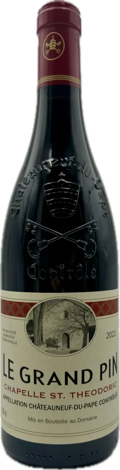 photo du vin Chapelle Saint Theodoric le Grand Pin 2021 Vin Rouge, Vallée du Rhône