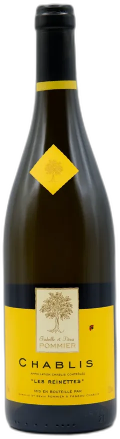 photo du vin Isabelle & Denis Pommier Aoc Chablis "les Reinettes" 2022