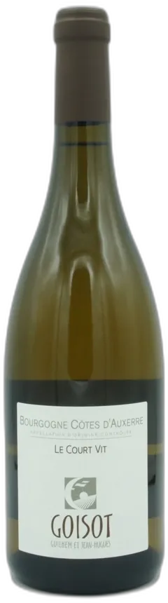 illustration du vin Domaine Goisot Aoc Bourgogne Côtes d’Auxerre "le Court Vit" 2022 Blanc