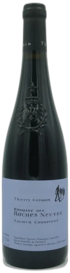 vue du vin Domaine des Roches Neuves Thierry Germain Aoc Saumur Champigny 2023 Rouge