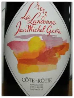 photo Cote Rotie Gerin la Landonne Magnum 2022