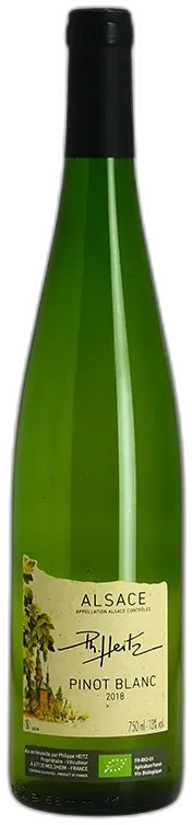 photo du vin Pinot Blanc Vin Blanc Biologique d’Alsace Par Philippe Heitz