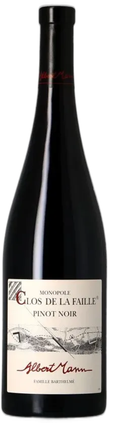 photo Albert Mann Alsace Pinot Noir Clos de la Faille 2022