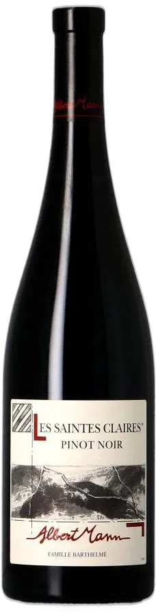 photo Albert Mann Alsace Pinot Noir les Saintes Claires 2022