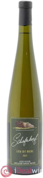 photo Alsace Riesling Lieu-Dit Buehl Schieferkopf Chapoutier 2017