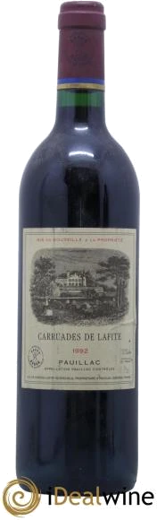 photo Carruades de Lafite Rothschild Second Vin 1992