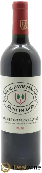 photo Château Pavie Macquin 1er Grand Cru Classé B 2015