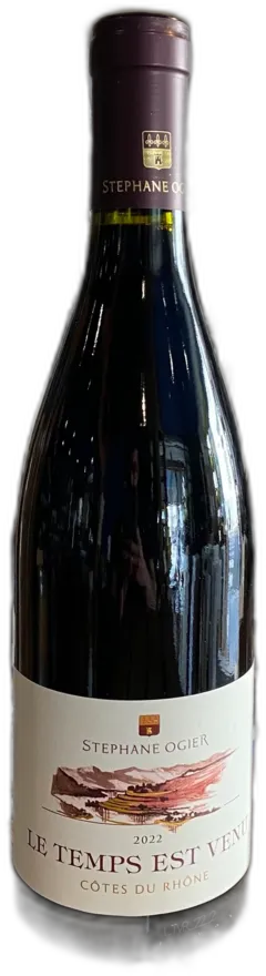 photo du vin Stephane Ogier le Temps Est Venu Cotes du Rhone 2 0212