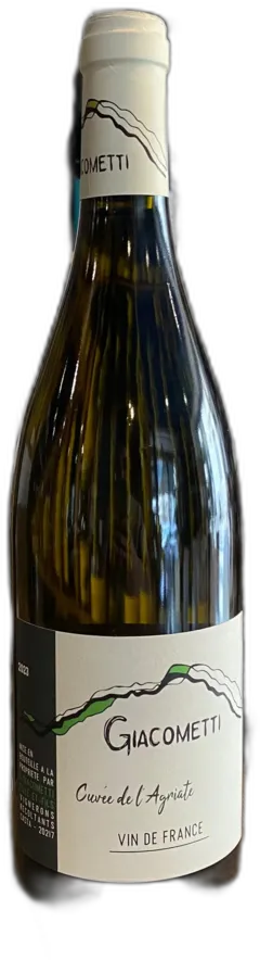photo du vin Domaine Giacometti Cuvée de l’Agriate Patrimonio 2023