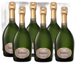 capture du vin Champagne Ruinart de 6