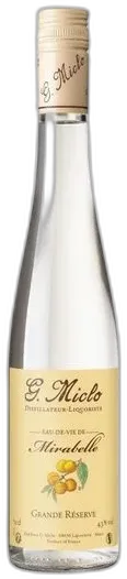 aperçu du vin Eau de Vie de Mirabelle Miclo Grande Réserve