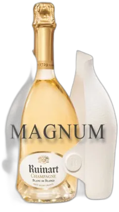 photo Magnum de Champagne Ruinart Blanc de Blancs Seconde Peau