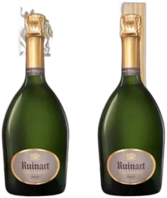 illustration du vin Duo Champagne r de Ruinart Brut