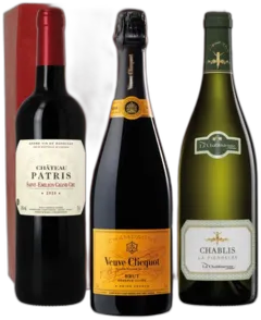 photo du vin Chablis et Saint-Emilion Grand Cru