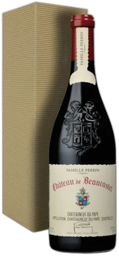 photo Magnum de Châteauneuf du Pape Château de Beaucastel Aoc 2019