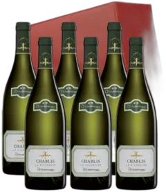 vue du vin Chablis la Chablisienne Aoc 2021