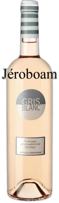 photo Jéroboam Gris Blanc 2023 Gérard Bertrand Igp