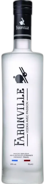 vue du vin Faronville Vodka Premium France