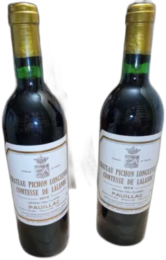 photo Château Pichon Longueville Comtesse de Lalande 1979
