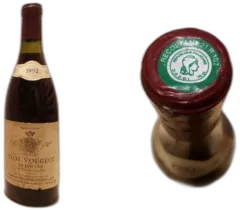 photo du vin Clos de Vougeot 1992 Domaine Moine-Hudelot
