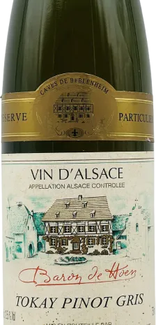 aperçu du vin Caves de Beblenheim