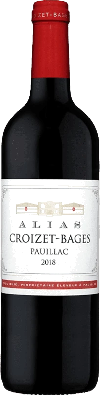 photo Alias Croizet-Bages, 2018 A.O.P Pauillac, Vin Rouge