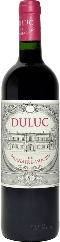 photo Duluc de Branaire Ducru, 2014 a O.p Saint-Julien, Vin Rouge