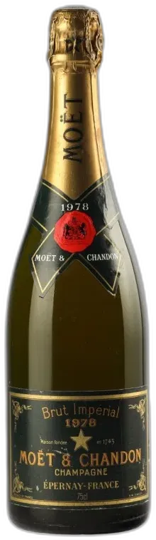 photo Moët & Chandon Brut Impérial 1978 Champagne