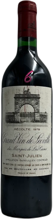 photo Saint Julien Chateau Leoville Las Cases Rouge 1979