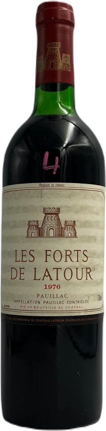 photo Pauillac Chateau les Forts de Latour Rouge 1976 Bordeaux