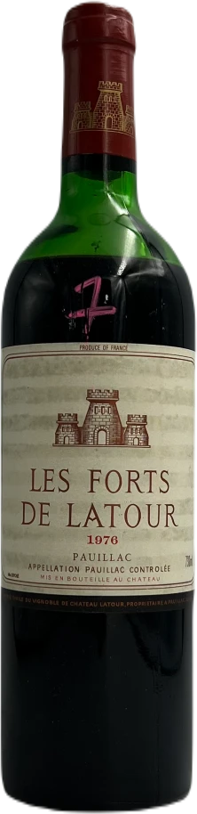 photo Chateau les Forts de Latour Rouge 1976 Bordeaux Pauillac