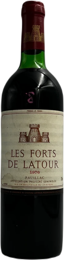 photo Chateau les Forts de Latour Rouge 1976 Bordeaux Pauillac