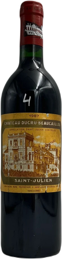 photo Chateau Ducru Beaucaillou Rouge 1987