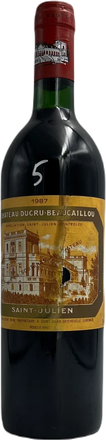 photo Chateau Ducru Beaucaillou Rouge 1987