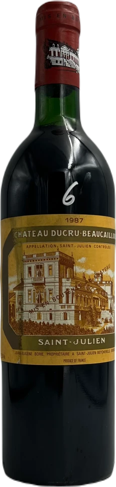 photo Chateau Ducru Beaucaillou Rouge 1987