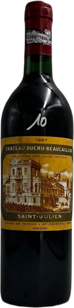 photo Chateau Ducru Beaucaillou Rouge 1987