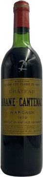 photo Chateau Brane Cantenac Rouge 1979