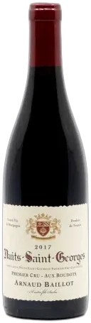 photo Baillot Arnaud Nuits Saint Georges 1er Cru Aux Boudots 2017