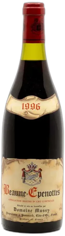 image du vin Mussy Beaune 1er Cru Epenottes 1996