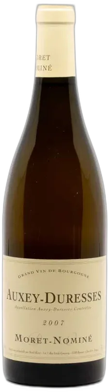 image du vin Moret Nomine Auxey Duresses Blanc 2007