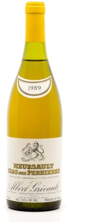 photo Grivault Albert Meursault 1er Cru Clos des Perrières 1989