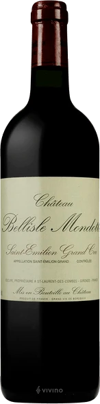 photo Mondotte Rouge 2003 un Grand Crus st Emilion Grand Cru 3000 ml