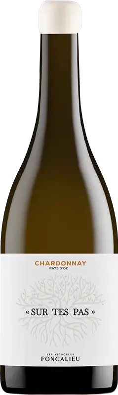 photo du vin Sur Tes Pas Chardonnay 2023 Vignobles Foncalieu