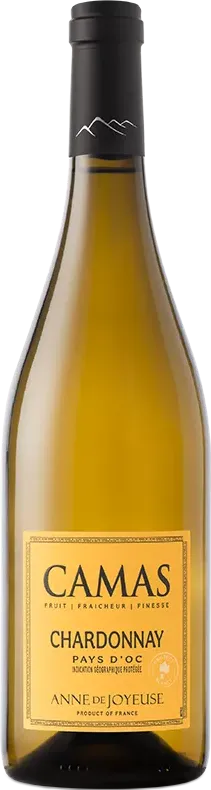 capture du vin Camas Chardonnay 2023 Anne de Joyeuse