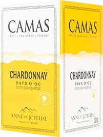 photos du vin Bib Camas Chardonnay Anne de Joyeuse