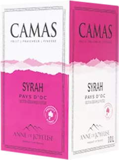 capture du vin Bib Camas Syrah Rouge Anne de Joyeuse